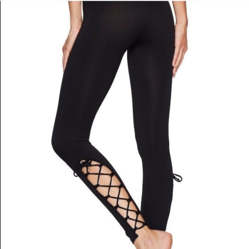 COPY - Free People On Tour Lace Up Legging Black MED/LG